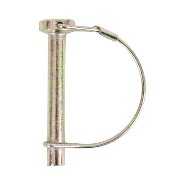 Koch Filter Round PTO Locking Pin, 3/8 in Dia Pin, 2-1/4 in OAL, Zinc-Plated, 2PK 4021631 - main