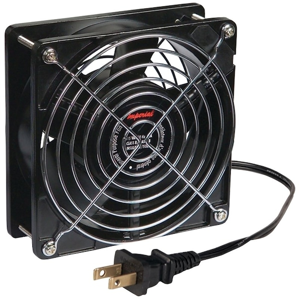Imperial Circulating Fan, 110 V, 3000 rpm Speed, Black KK0151 - main
