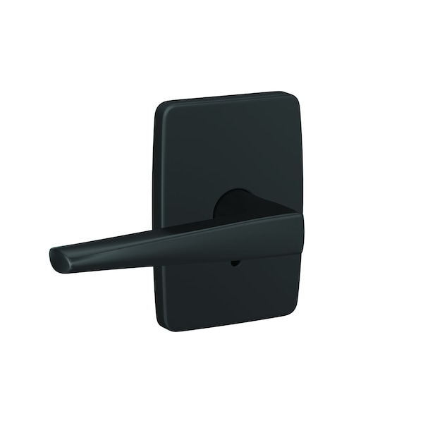Schlage Residential Schlage Custom Eller Lever with Greene Rose Non Turning Double Dummy Pair Matte Black Finish FC172ELR622GEE - main