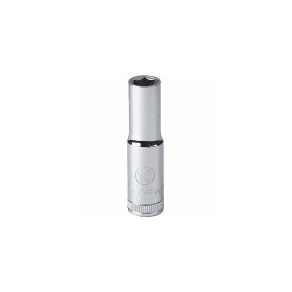 Gearwrench 3/8" Drive, 10mm Metric Socket, 12 Points, Metric Deep Length 10mm, 3/8"Dr 80524 - main