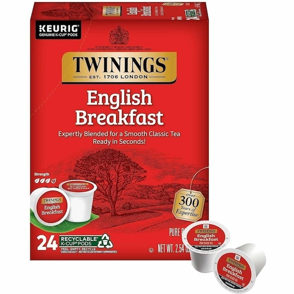 Twinings Of London KCUP, TEA, ENGLISH BREAKFST, 24PK 8755 - main