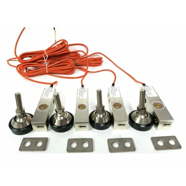 Prime Systems NTEP Shear Beam Load Cell Sensor for Platform Floor Scale w Feet Spacers SS GX-1-4k lb NTEP-SS - main