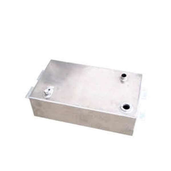 Absurdo 17 gal Aluminum Fuel Tank for 1948-1960 Ford Pickup Under Box, 8 x 16.5 x 28.25 in. AB2192434 - main