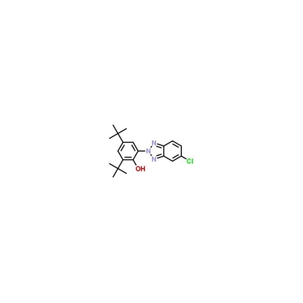 Ak Scientific 2-(2'Hydroxy-3', 5'-di-tert-butylphenyl)-5-chlorobenzotriazole (5g), CAS 3864-99-1 H594-5g - main