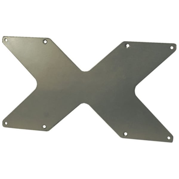 Video Mount Products VMP Mounting Adapter for Flat Panel Display - Silver - 400 x 200, 200 x 200 - VESA Mount Compatible AP1 - main