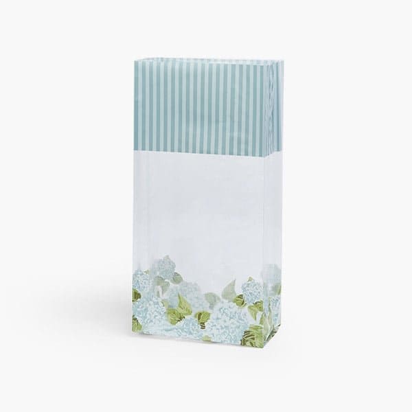 Nashville Wraps Hydrangea Cello Bags, 5x3x11.75, 100PK C4BHYD - main