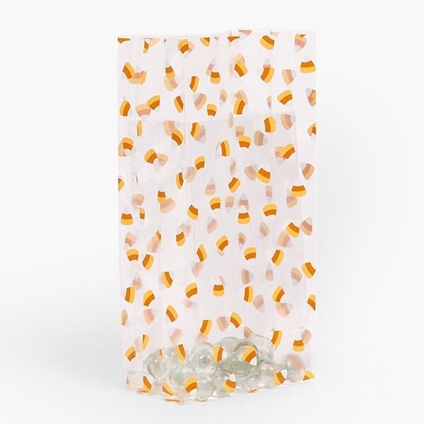 Nashville Wraps Candy Corn Cello Bags, 5x3x11.75 in, 100PK C4BCCN - main