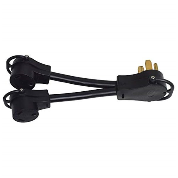 Baystate Valterra A1050X30Y 50A Male to 30A Female Dog Bone Adapter Cord with Handles V46-A1050X30Y - main