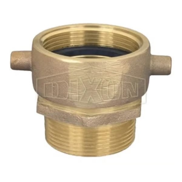 Dixon The Right Connection Domestic Pin Lug Adapter, 2-1/2 in, FNST x MNPT, Cast Brass, Domestic SM250F-D - main