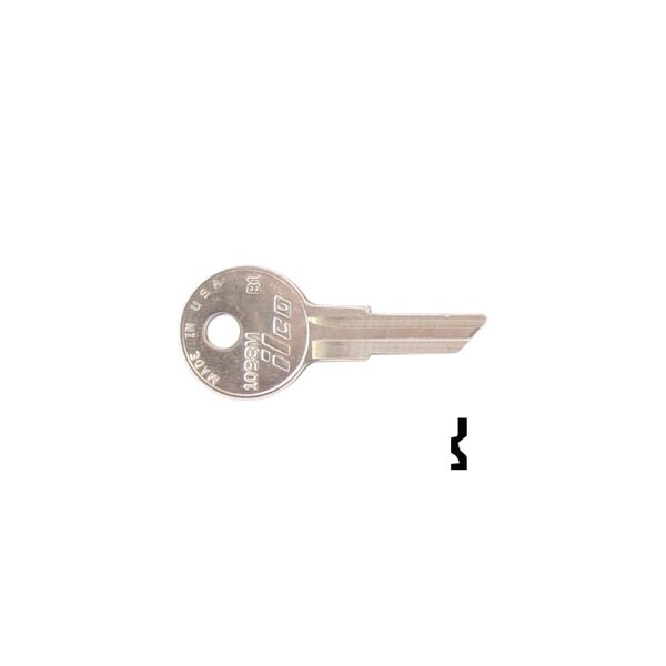 Ilco Unican Freightliner, Mack Key Blanks B1 322727, 10PK 1098M - main