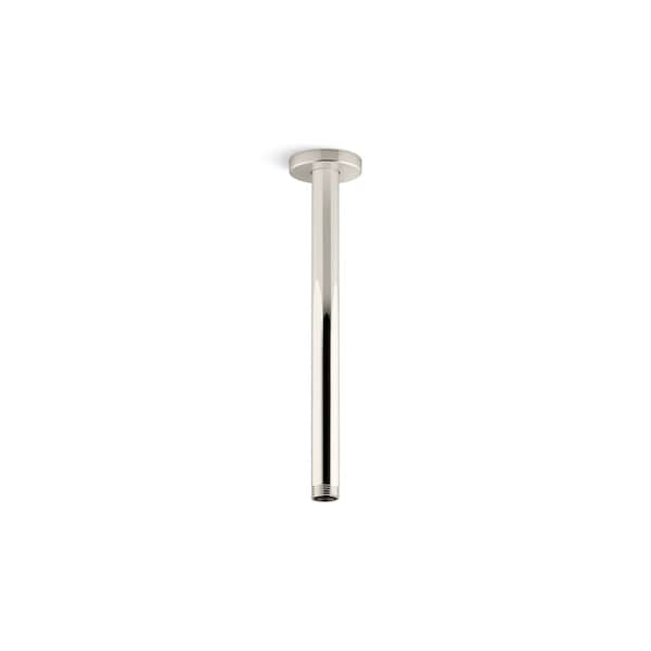 Kohler Statement 12" ceiling-mount single-function rainhead arm and flange 26321-SN - main