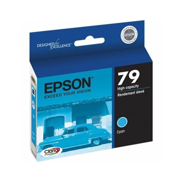 Epson Ink Cartridge- for Stylus Photo 1400- 810 Pg Yield- Cyan EPST079220 - main