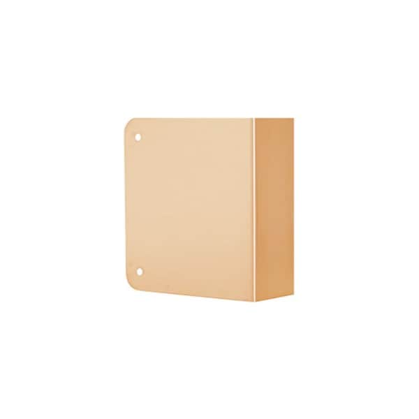 Don-Jo Mfg Blank Door Wrap 1-3/4in Door, 4-1/4in W x 4-1/2in H, 612/US10 Bronze 80-BZ-CW - main