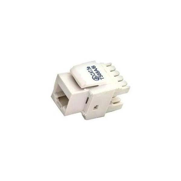 Steren Cat5e Keystone Jack RJ45 White 310-110WH - main