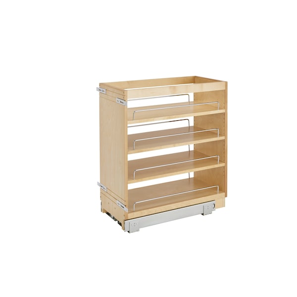 Rev-A-Shelf Maple Wood; Steel, Natural Maple, 11 in W, 25.5 in H, 22.5 in D 448-BC-11C - main