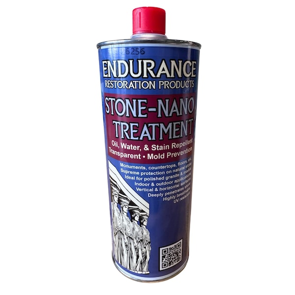 Endurance Restoration Products Stone-Nano Treatment - 1 Liter. Oil, Water and Stain Repellant. Transparent. Mold Prevention. Inter ESNT1 - main