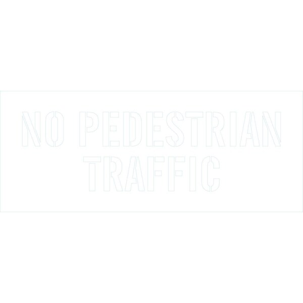 Lyle No Pedestrian Traffic, 30x12, Non-Reflective, None G-14683-NS_30x12 - main