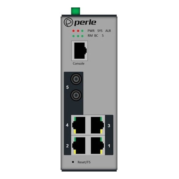 Perle Systems Perle IDS-205F - Managed Industrial Ethernet Switch with Fiber 07012060 - main