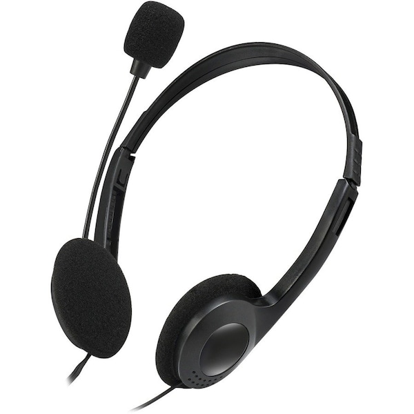 Adesso STEREO HEADSET W/ MICROPHONE 3.5MM CONN INLINE VOL CONTROL Xtream H4 - main