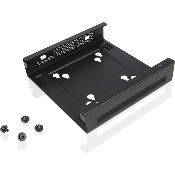 Lenovo Mounting Bracket for Desktop Computer, Workstation - Black - Black 4XF0N03161 - main