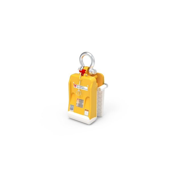 Aardwolf Lifting Clamp, Yellow, .4 in - 2 in AL50-R - main