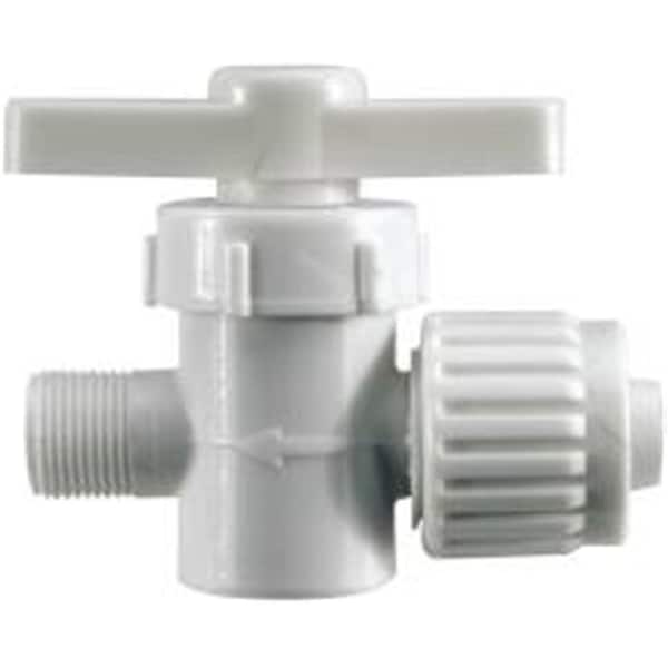 Flair-It Straight Stop Valve .5 In. Pex X .5 In. Pex 421567 - main