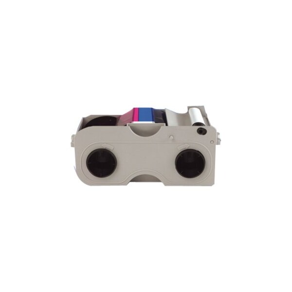 Hid YMCKOK Cartridge, Cleaning Roller: Full-color ribbon, resin black and clear overlay panel, 200 45010 - main