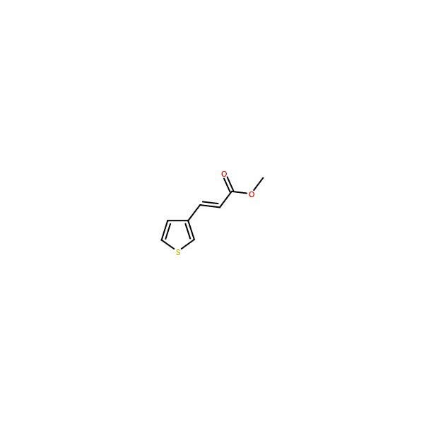 Ak Scientific 3-Thiophen-3-yl-acrylic acid methyl ester (5g), CAS 135835-43-7 1393AH-5g - main