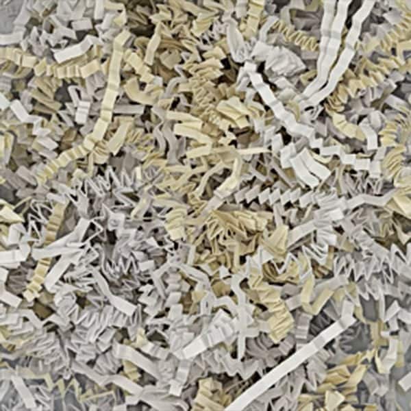 Nashville Wraps Scented Vanilla Crinkle Cut Shredded Paper, 8 oz Bag ZFS08V - main