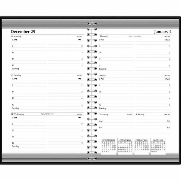 House Of Doolittle Weekly Appointment Planner, 5'' x 8'', 2025 27802 - main
