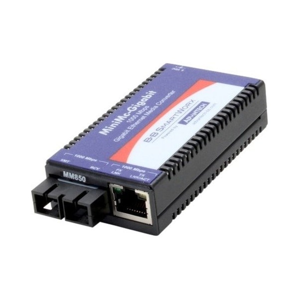 B+B Smartworx MINIMC-GIGABIT, TX/SX-MM850 -SC IMC-371-MM-PS - main