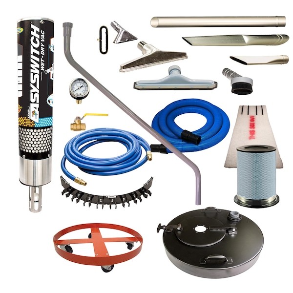 Exair 55 Gallon Deluxe EasySwitch System - HEPA Filter 6203 - main