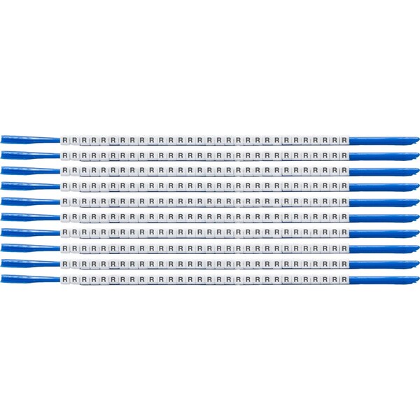 Brady ClipSleeve Wire Markers Size 07 Nylon 18 AWG - 18 AWG, R Pack of 300 Each, 300PK SCN07-R - main
