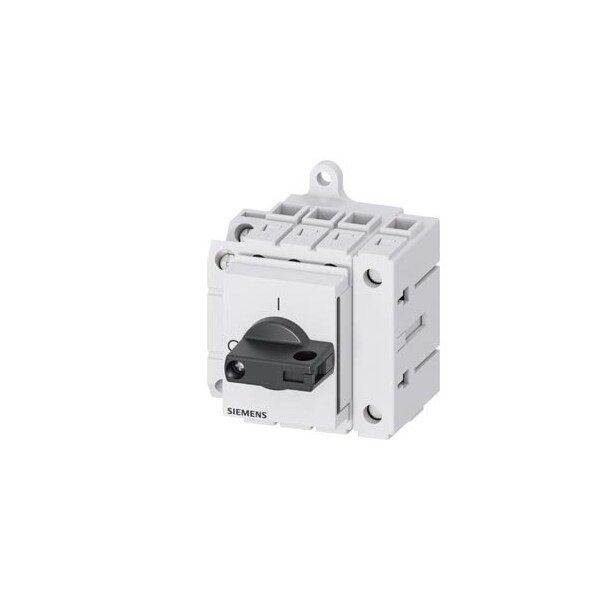 Siemens Load disconnector 3LD3 Iu 40 A Main switch 3-pole + N Rated operating 3LD3330-1TL11 - main