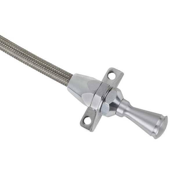 Lokar TD30C4FM HiTech Firewall Mount Transmission Dipstick for Ford C4 LOKTD30C4FM - main