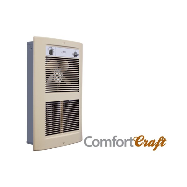 King Electric Lpw Series 2 ComfortCraft Wall Heater, 208V 4500W, Almondine LPW2045-T-S2-AD-R - main