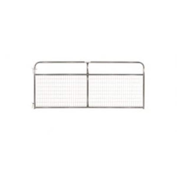 Tarter 2 x 4 in. Wire-Filled Gate 10 ft., Gray WFGGR10 - main