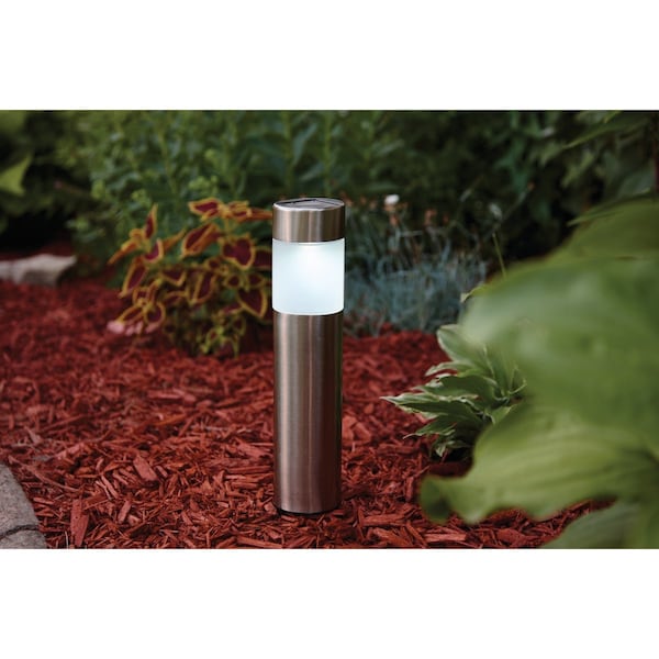 Outdoor Expressions SS 1.6 Lumens Bollard Solar Path Light ESL-87 - main