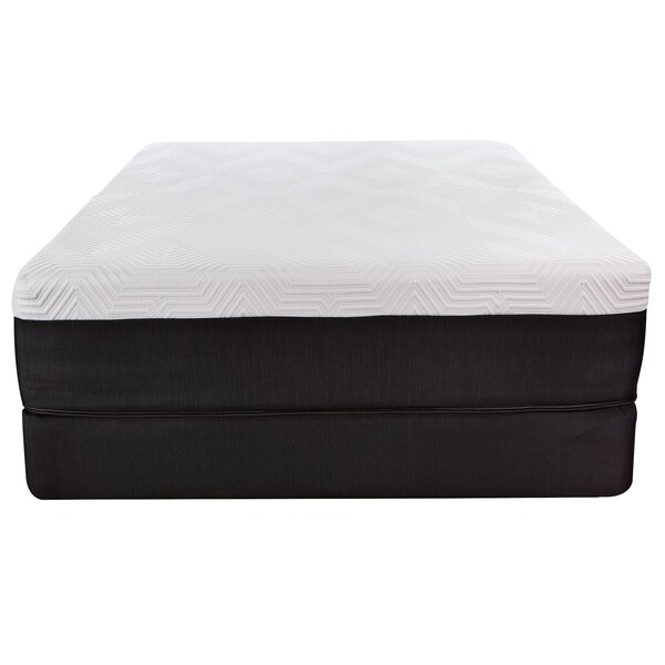 Homeroots 14" Hybrid Pocket Coil Copper Infused Gel Memory Foam Mattress 391628 - main
