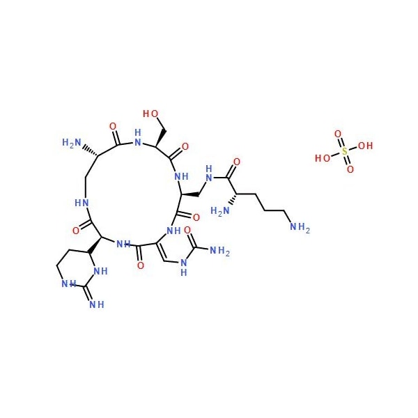 Ak Scientific Capreomycin sulfate from streptomyces capreolus (5g), CAS 1405-37-4 U436-5g - main