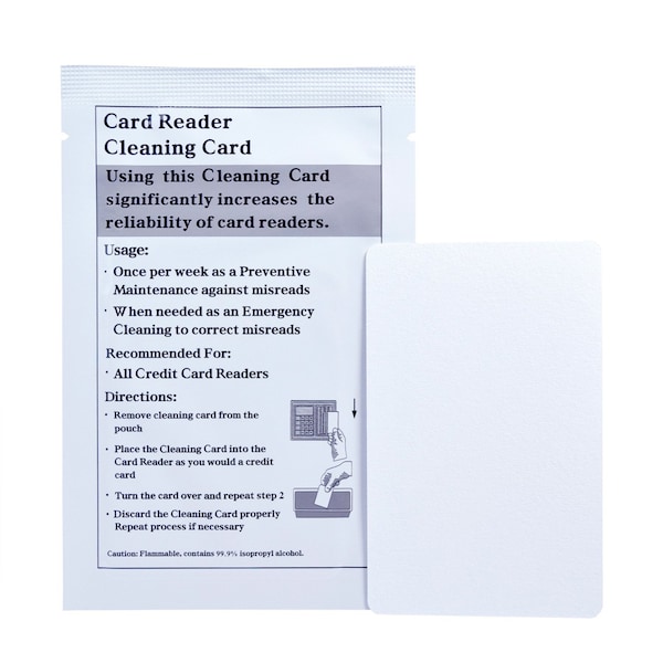 Rdi Lock Cleaning Cards 50pkg, 50PK S-KC-CLEAN - main