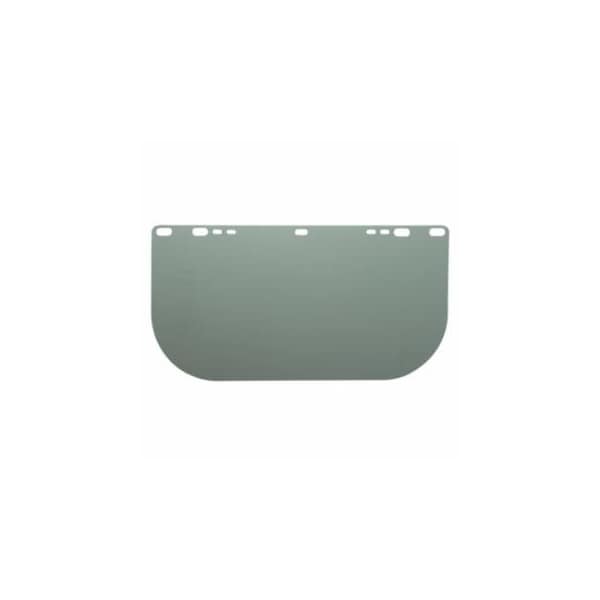 Jackson Safety F10 PETG Economy Faceshield, Uncoated, Medium Green, 15.5 in W x 8 in H, Unbound 138-29101 - main
