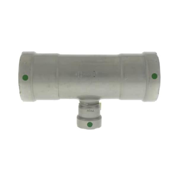 Viega MegaPress tee P1 2 P2 2 P3 0.75 carbon steel zinc-nickel coating 25385 - main