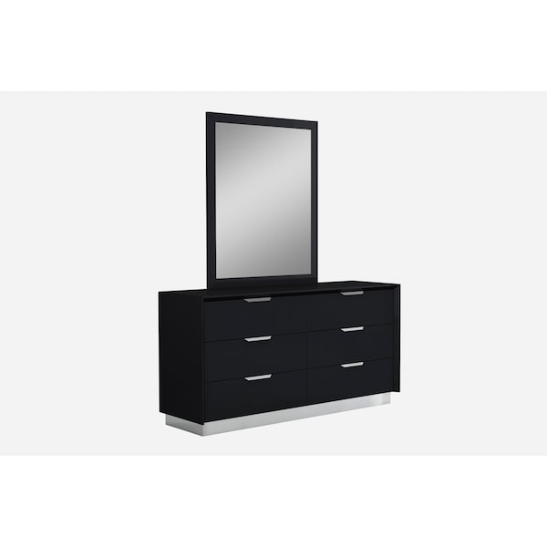 Homeroots 63 X 19 X 32 Gray Double Dresser 370690 - main