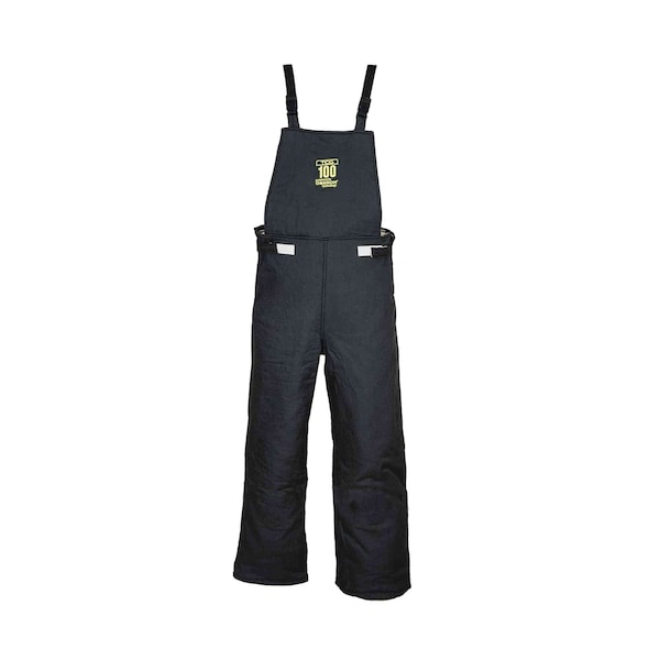 Oberon Bib Overalls, 40 in Waist, Black, XL TCG100-BIB-TXL - main