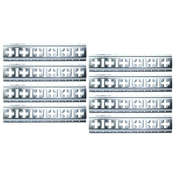 Mytee Products 2ft E Track Horizontal & Vertical Cross Galvanized Trailer Truck, 8PK ETKC2x8 - main