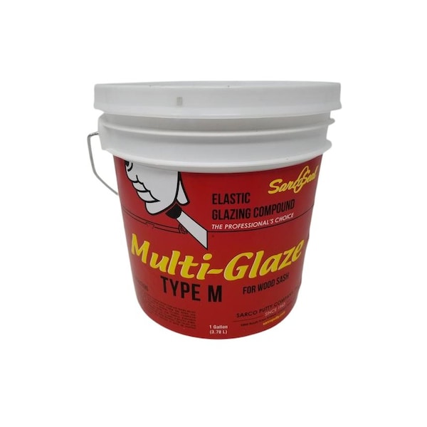 Sarco Putty Multi-Glaze Type M Window Glazing Putty - Gallon. Top Rated Window Restoration Putty. Designed for SPMG - main