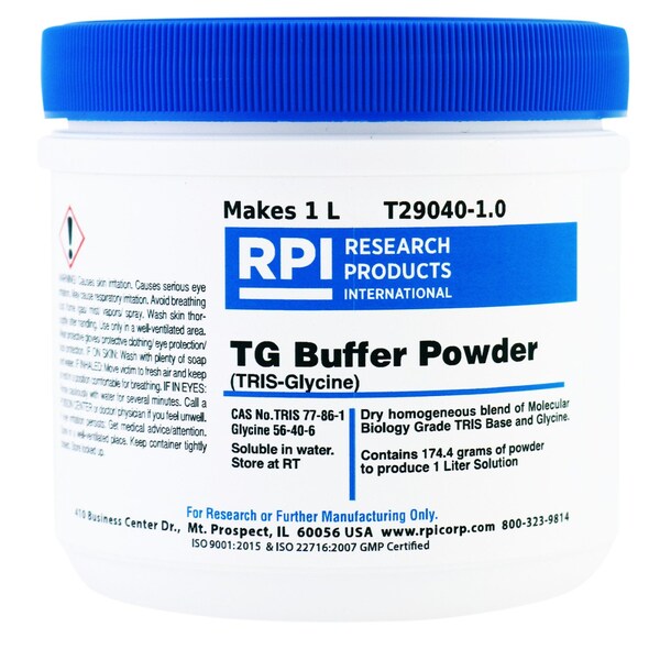 Rpi Tris-Glycine Buffer 10x Powder, 1 Liter T29040-1.0 - main
