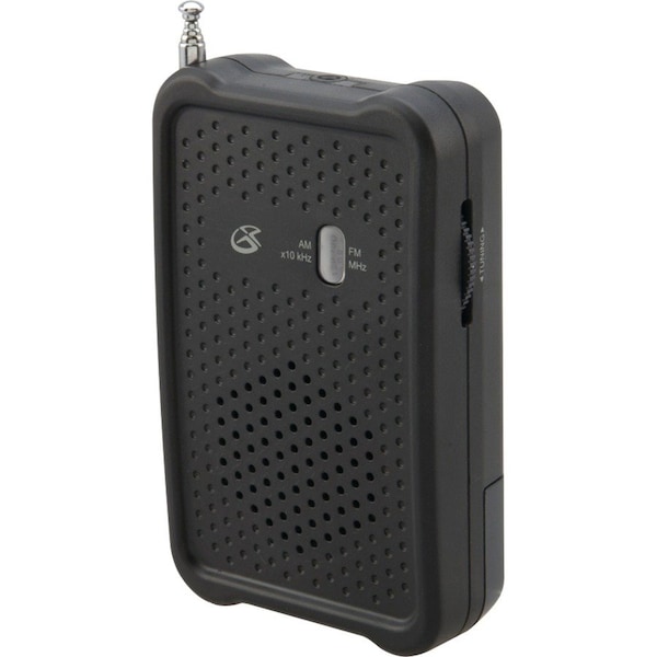 Dpi GPX AM/FM Radio & Stereo Earbud Headphones - R055B - Wireless - Headphone - 2 x AAA - Portable R055B - main