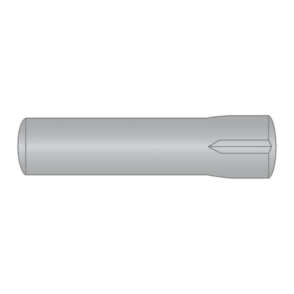 Huyett Type C Grooved Pin, 300 Stainless Steel, 0.219 in Dia x 0.217 in Small End Dia x 2.000 in Length GPS-0218-2000-C - main